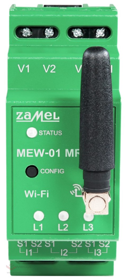 MONITOR ENERGII ELEKTRYCZNEJ MEW-01/MRP TRÓJFAZOWY ZAMEL