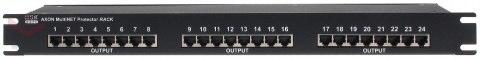 OGRANICZNIK PRZEPIĘĆ AXON-MULTINET-24 ETHERNET RACK