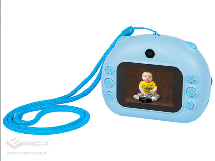 Kinderkamera mit Sofortdrucker BLOW blue