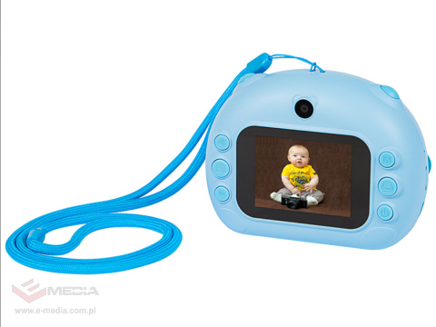 Children's camera with instant printer BLOW blue