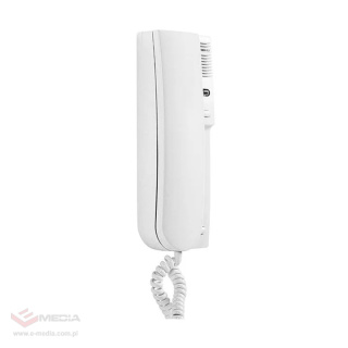 Laskomex LY-8M white Digital home station with call indication - LED, volume control, gate control button.