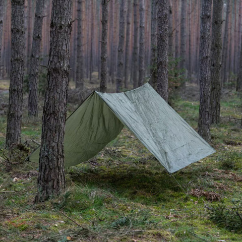 Camping tarp MFH Tarp 3x3 - Olive