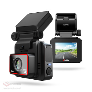 Dash cam with night mode Xblitz Black 4k