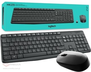 Zestaw bezprzewodowy Logitech MK235 Wireless Desktop