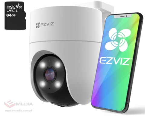 KAMERA IP WIFI EZVIZ H8c (4MP) + KARTA 64GB