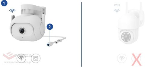 Kamera IP IMILAB CMSXJ55A EC5 Floodlight 3MP/2K IP66