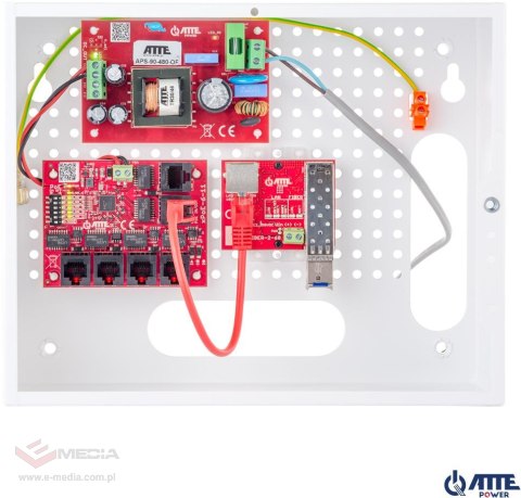 Gigabitowy media konwerter Ethernet ATTE xFIBER‑2‑60