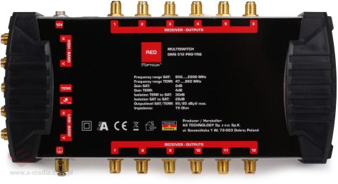 Multiswitch Opticum OMS 5/12 PRO-TRQ (Platinium Line)