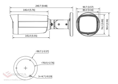 KAMERA HDCVI DAHUA HAC-ME1509TH-A-PV-0360B-S2