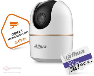 Kamera bezprzewodowa WiFi Dahua Hero H2A + Naklejka Eltrox + karta pamięci 32GB
