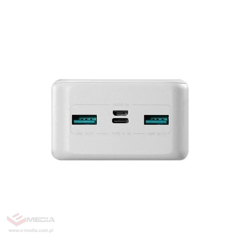 Powerbank Joyroom Dazzling Series JR-T018 30000mAh 12W 2.4A 2x USB-A white