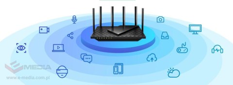 ROUTER TP-LINK ARCHER AX73 Wi-Fi 6 AX5400