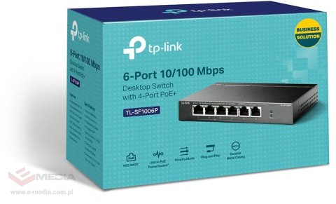 SWITCH TP-LINK TL-SF1006P