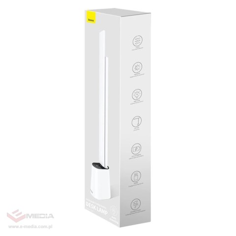 Baseus Smart Eye bezprzewodowa biurkowa lampka LED z akumulatorem 2200 mAh biały (DGZG-02)