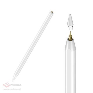 Choetech pojemnościowy rysik stylus pen do iPad (aktywny) biały (HG04)