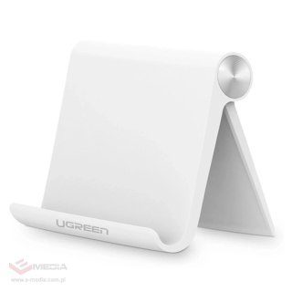 Podstawka Ugreen LP115 30485 120 x 107 mm biurkowa na tablet / telefon 4.7-11" - biała