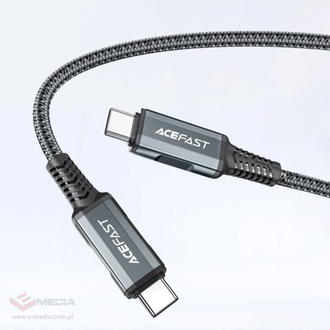 Ładowarka GaN Acefast A17 65W USB-C / USB-A, adapter HDMI 4K 60Hz (zestaw z kablem) - czarna