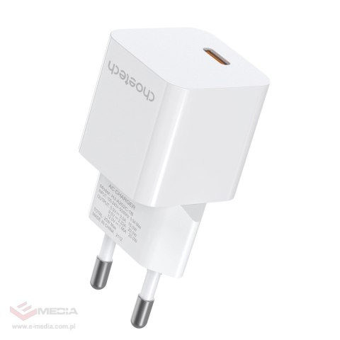 Ładowarka sieciowa Choetech PD5010 USB-C 20W - biała