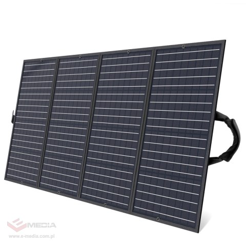 Ładowarka Choetech SC010 solarna turystyczna składana 160W - czarna