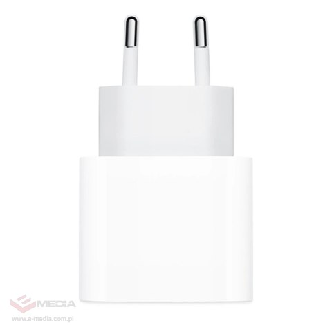 Ładowarka sieciowa Apple MUVV3ZM/A USB-C 20W - biała