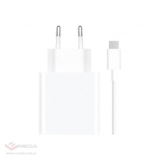 Xiaomi Travel Charger Combo szybka ładowarka sieciowa USB-A 67W biała