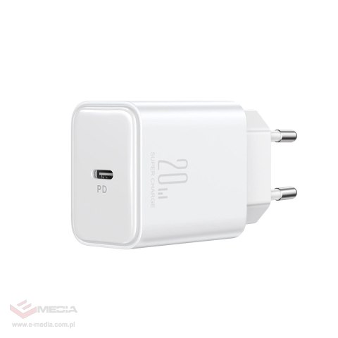 Ładowarka USB C 20W PD Joyroom JR-TCF06 - biała