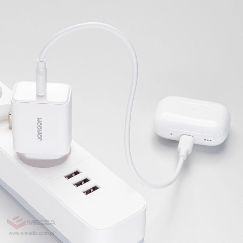 Ładowarka USB C 20W PD Joyroom JR-TCF06 - biała