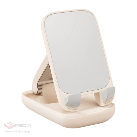Regulowany stojak na telefon Baseus Seashell Series - różowy
