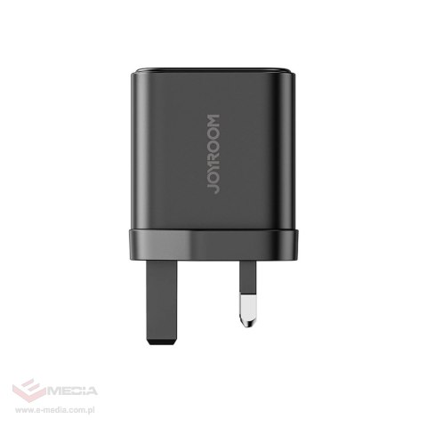 Ładowarka UK Joyroom FlashSeries JR-TCF05 20W USB-A USB-C - czarna