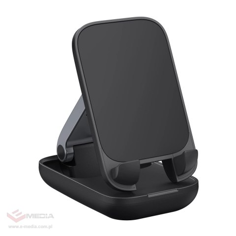 Regulowany stojak na telefon Baseus Seashell Series - czarny