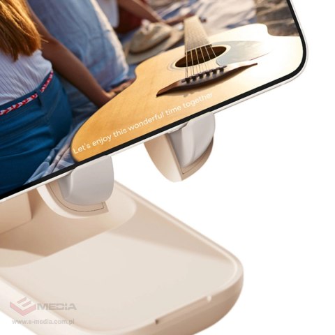 Regulowany stojak na telefon Baseus Seashell Series - czarny