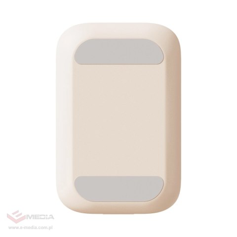 Regulowany stojak na telefon z lusterkiem Baseus Seashell Series - beżowy