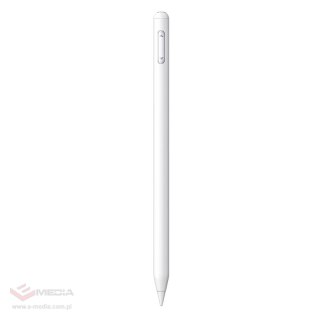 Rysik z aktywną końcówką Baseus Smooth Writing 2 do iPad z wymienną końcówką - biały