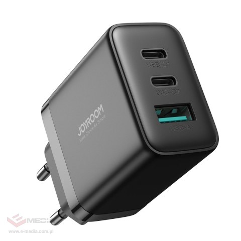 Szybka ładowarka Joyroom JR-TCF10 2x USB-C USB-A 32W - czarna