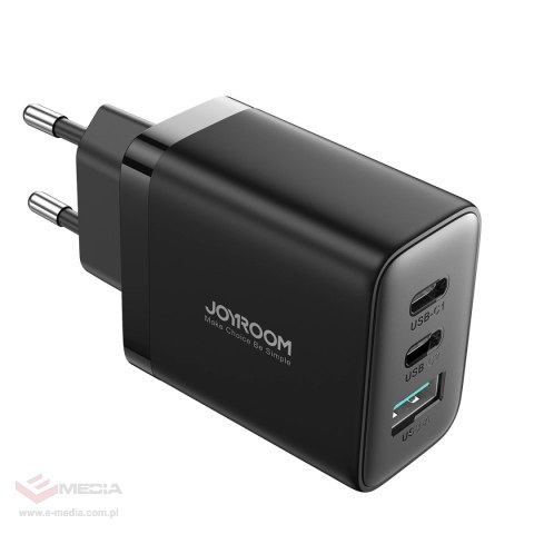 Szybka ładowarka Joyroom JR-TCF10 2x USB-C USB-A 32W - czarna