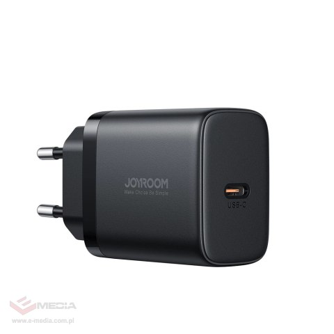 Szybka ładowarka Joyroom JR-TCF11 do 25W + kabel USB-C / USB-C 1m - czarna