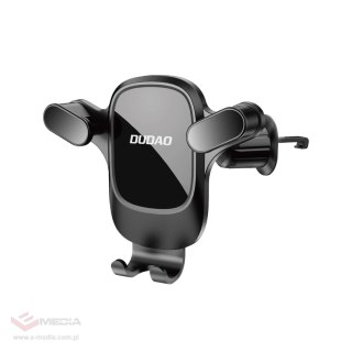 Uchwyt samochodowy do telefonu na kratkę wentylacyjną Dudao F5Pro - czarny