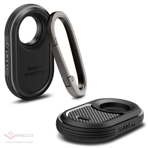 Etui Spigen Rugged Armor na Samsung Galaxy SmartTag 2 - czarny mat