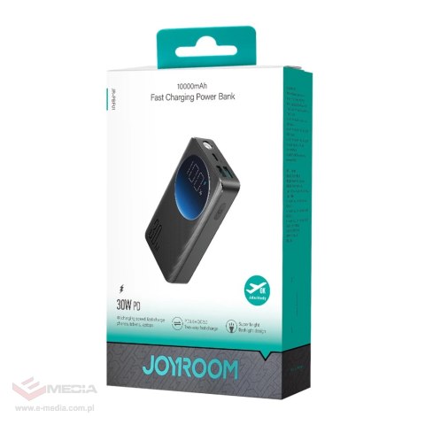 Joyroom powerbank 10000mAh 30W czarny (JR-PBF01)