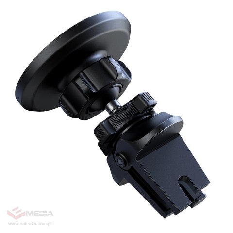 Joyroom samochodowy magnetyczny uchwyt do telefonu na kratkę wentylacyjną nawiew czarny (JR-ZS366)