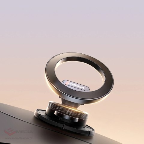 Joyroom uchwyt samochodowy magnetyczny do telefonu na deskę rozdzielczą czarny(JR-ZS373)