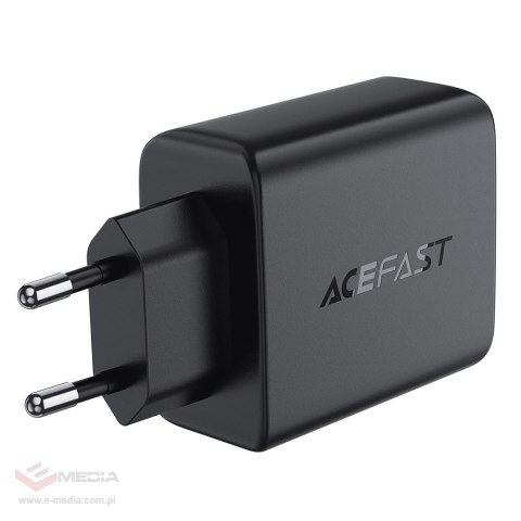 Ładowarka Acefast A61 PD 45W GaN 2 x USB-C + 2 x USB-A z 4 portami - czarna