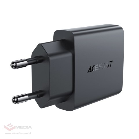 Ładowarka sieciowa Acefast A65 PD 20W GaN USB-C - czarna