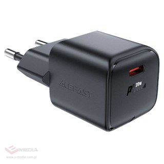 Ładowarka sieciowa Acefast A73 Mini PD 20W GaN USB-C - czarna