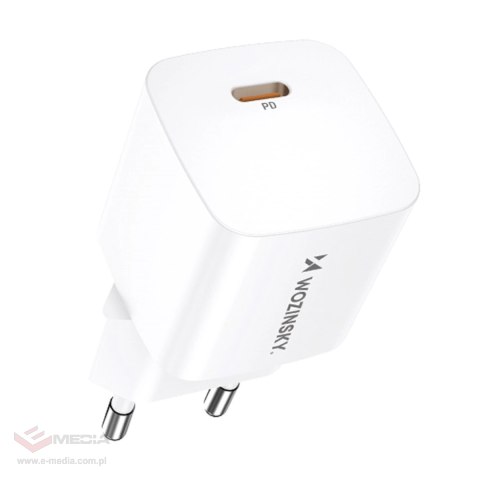 Ładowarka sieciowa Wozinsky CMWCS USB-C PD 20W - biała