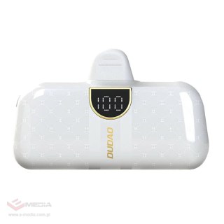 Powerbank Dudao K20SC 5000mAh mini 2x USB-C - biały