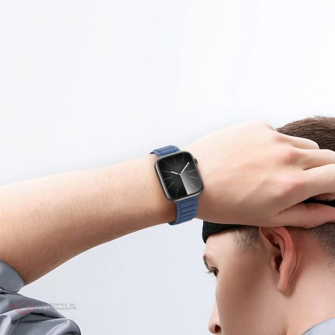 Magnetyczny pasek Dux Ducis Strap BL do Apple Watch 38 / 40 / 41 mm - niebieski