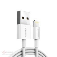 Kabel Ugreen US155 20730 USB-A / Lightning MFi 2.4A 2m - biały