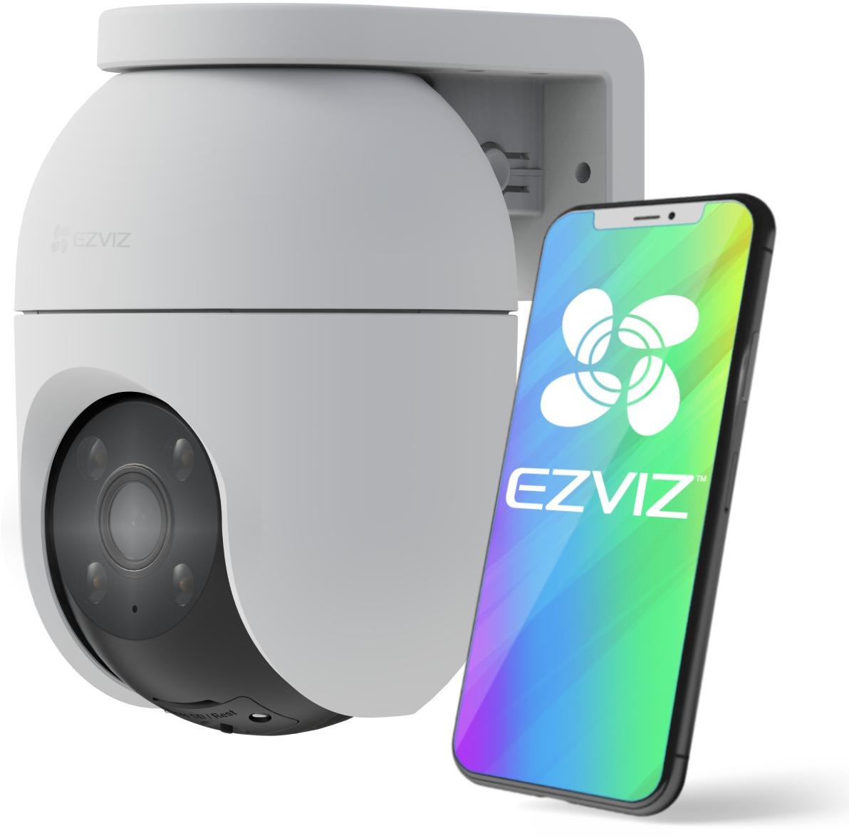 Obrotowa zewnętrzna kamera monitorująca Wi-Fi EZVIZ CS-C8c 2K+ 4MPx 360° - najważniejsze cechy: