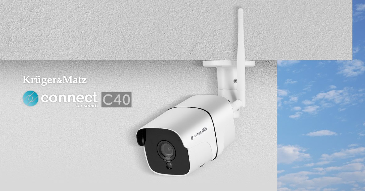 Kamera zewnętrzna Wi-Fi Kruger&Matz Connect C40